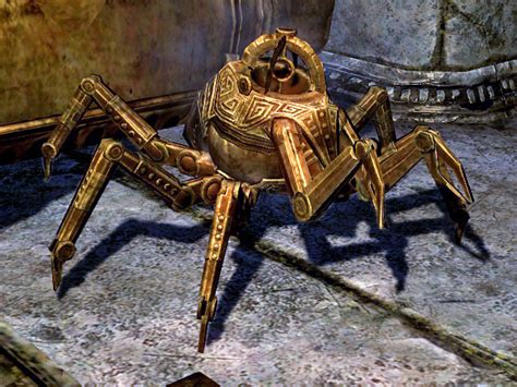 spiders skyrim|skyrim dwemer spider.